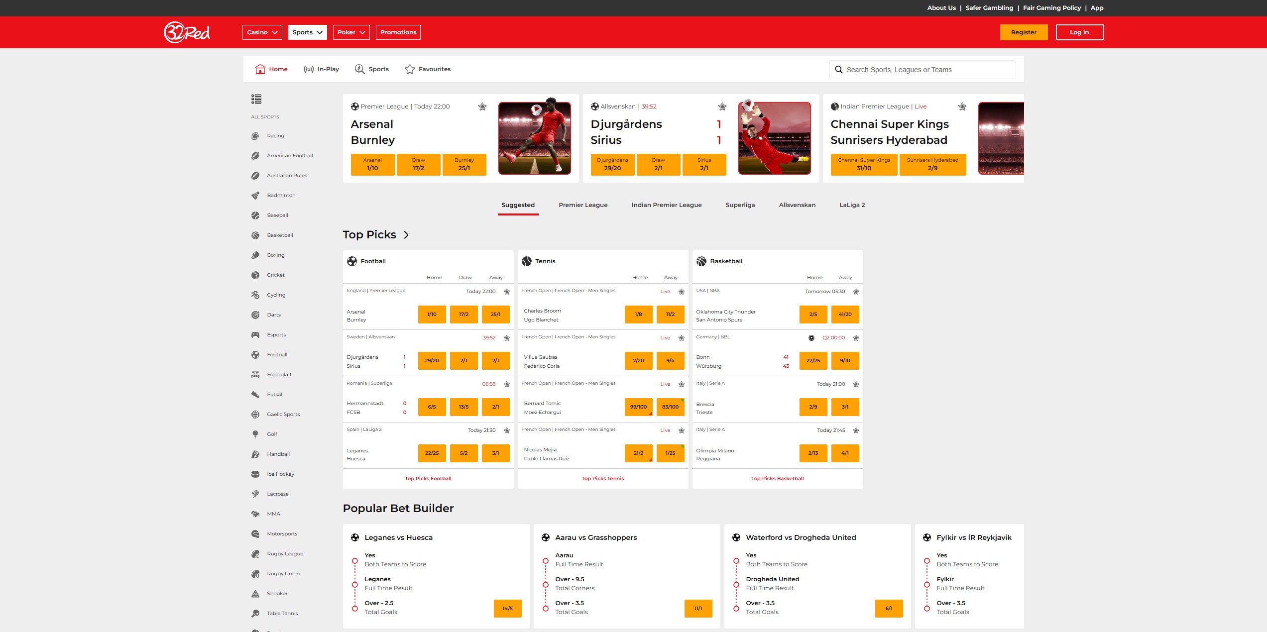 32Red Casino screenshot 4