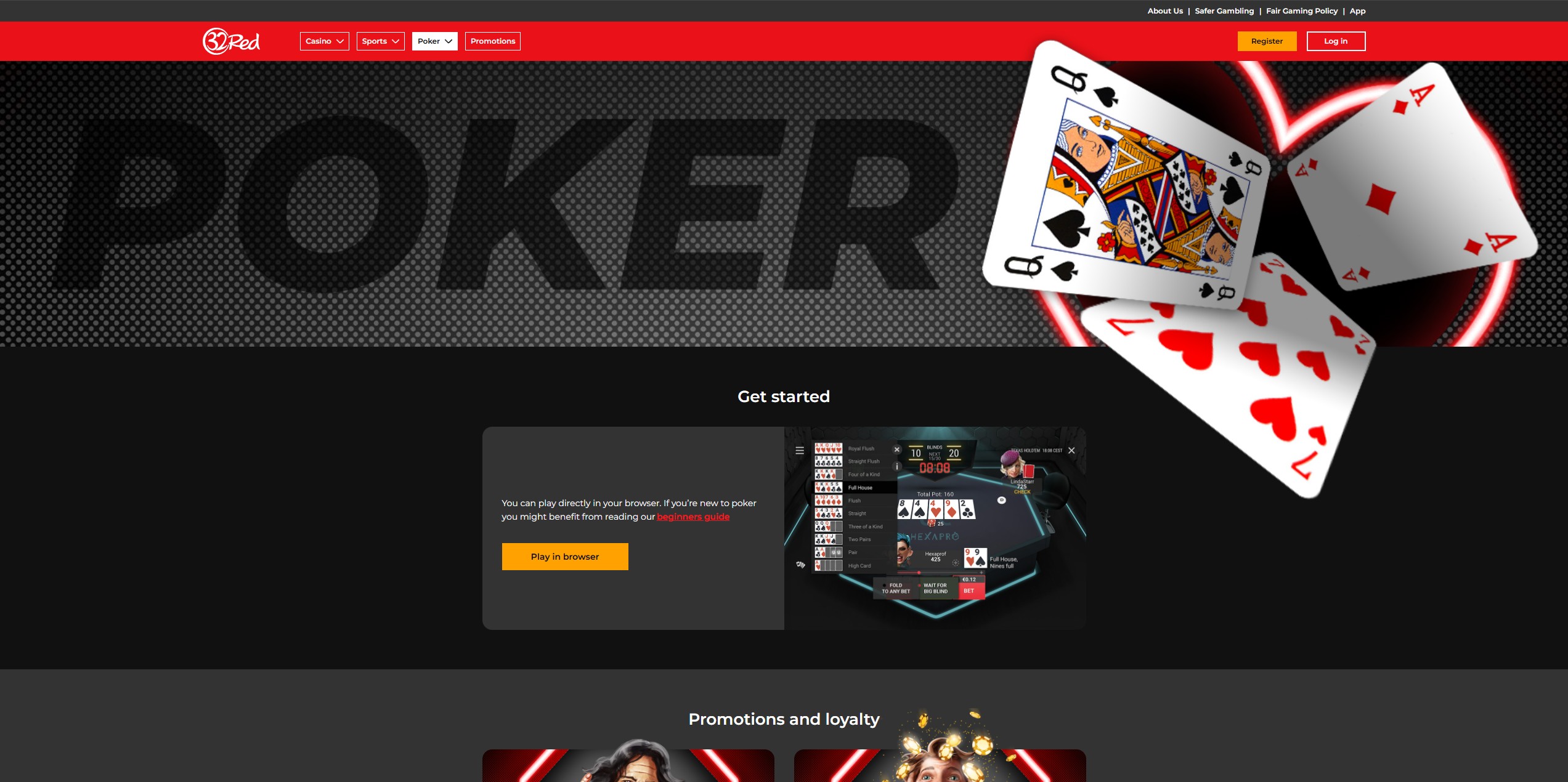 32Red Casino screenshot 5