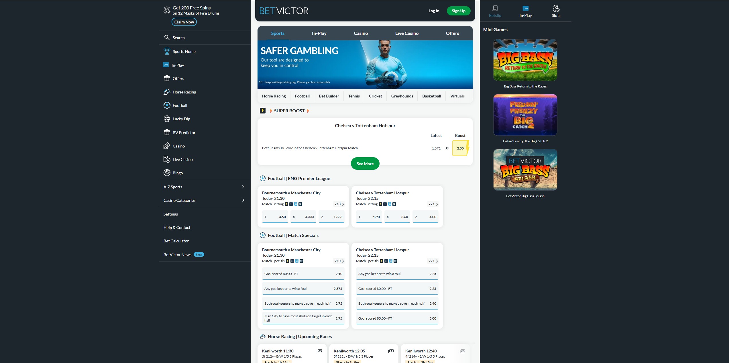 BetVictor Casino screenshot 1