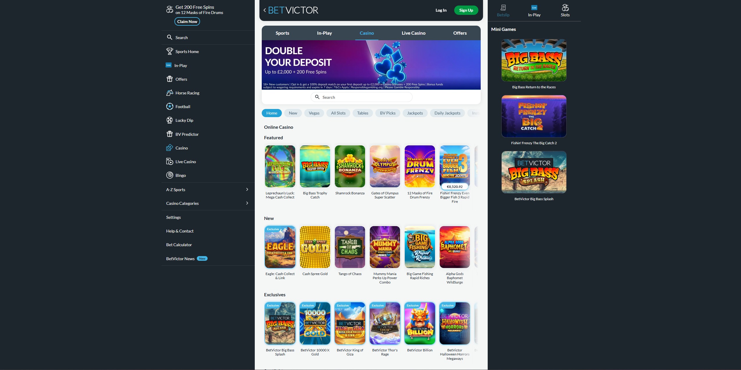 BetVictor Casino screenshot 2