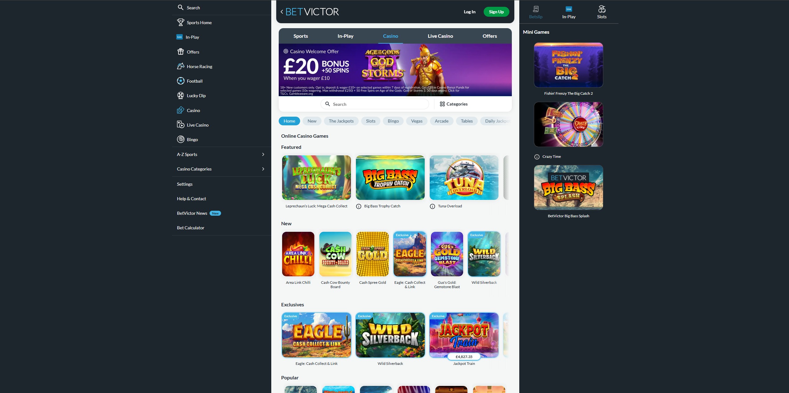 BetVictor Casino screenshot 4