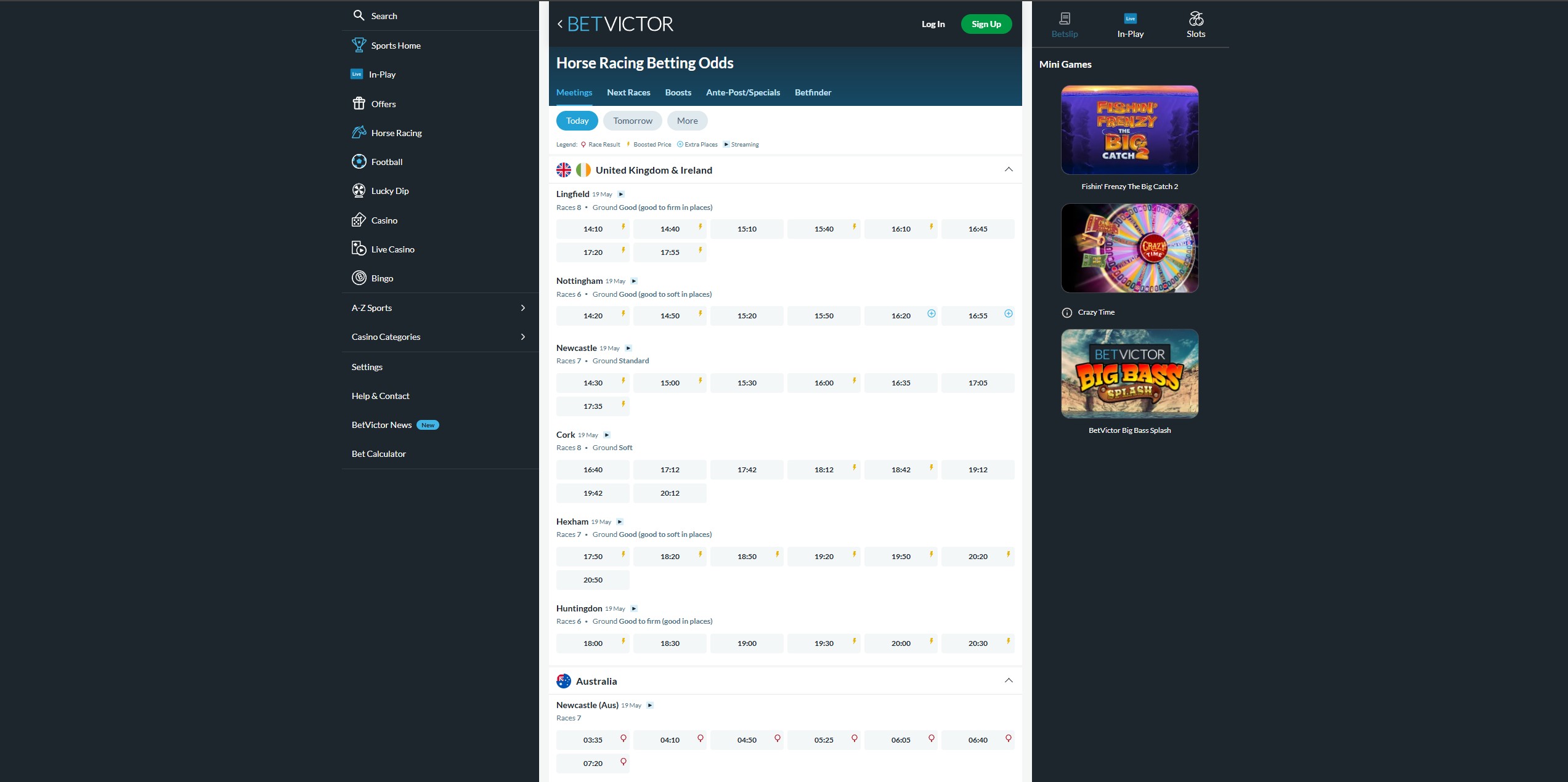 BetVictor Casino screenshot 5