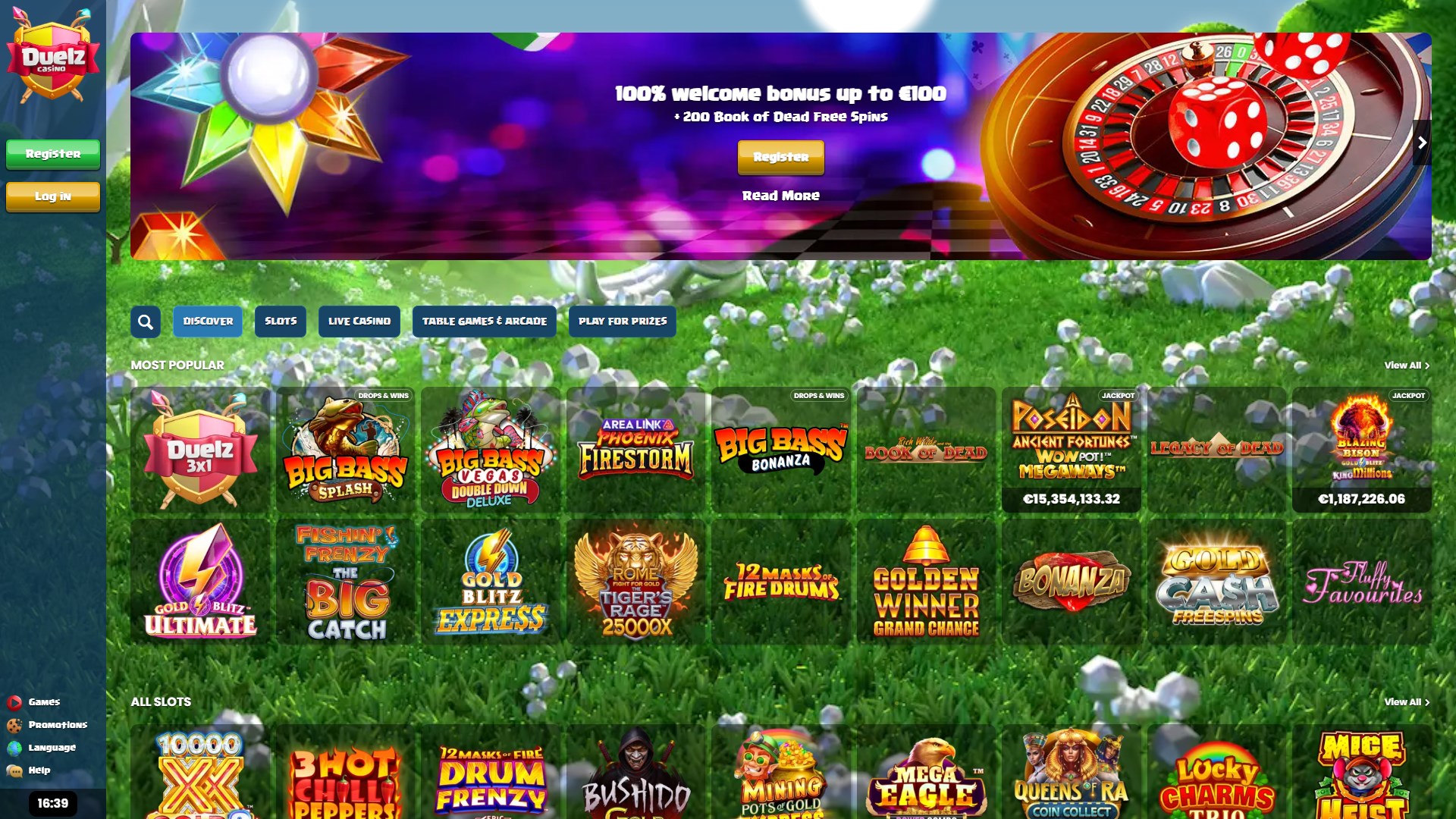 Duelz Casino screenshot 4