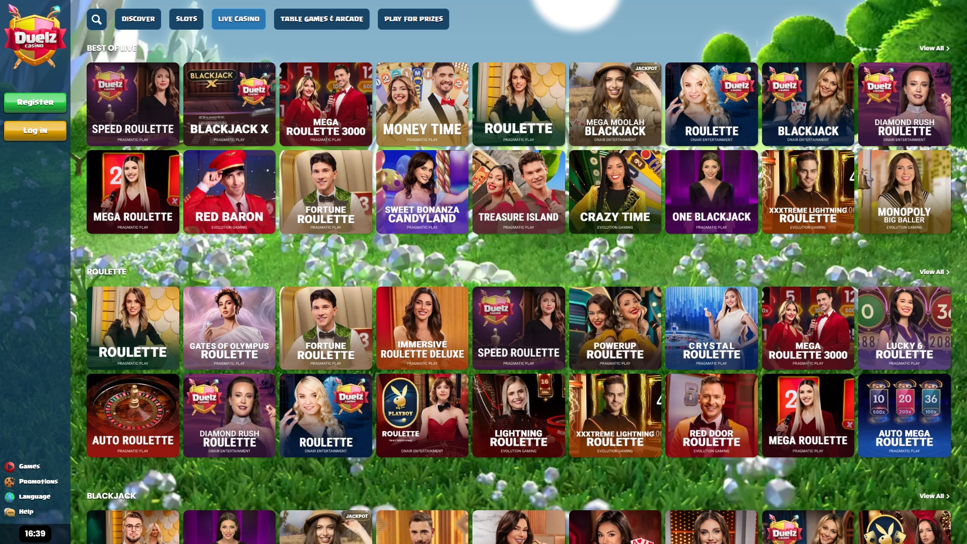 Duelz Casino screenshot 5