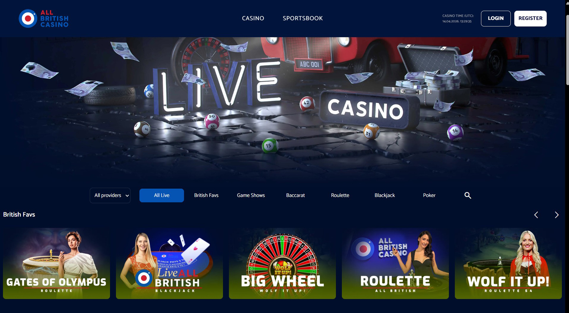 9. All British Casino