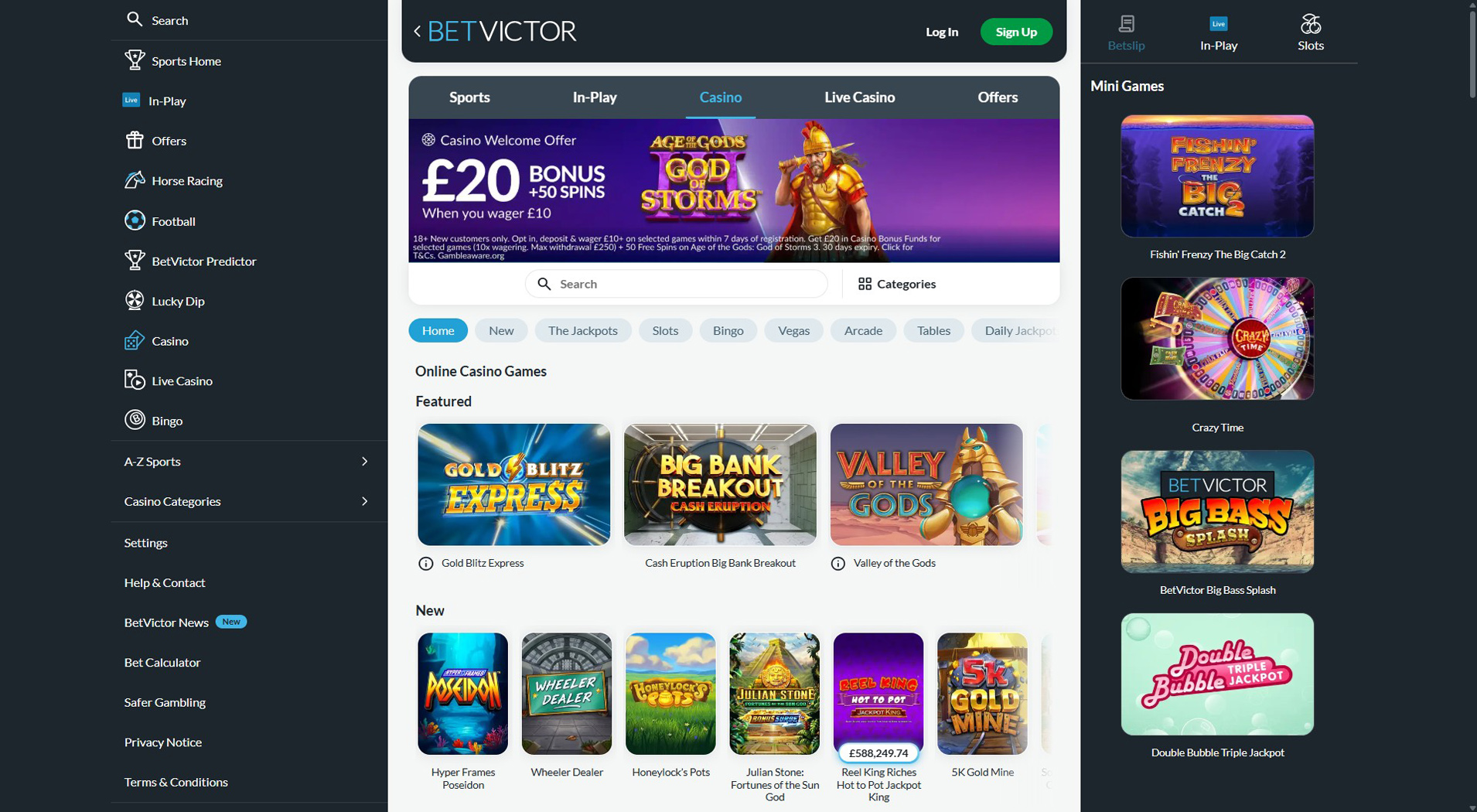 4. BetVictor Casino