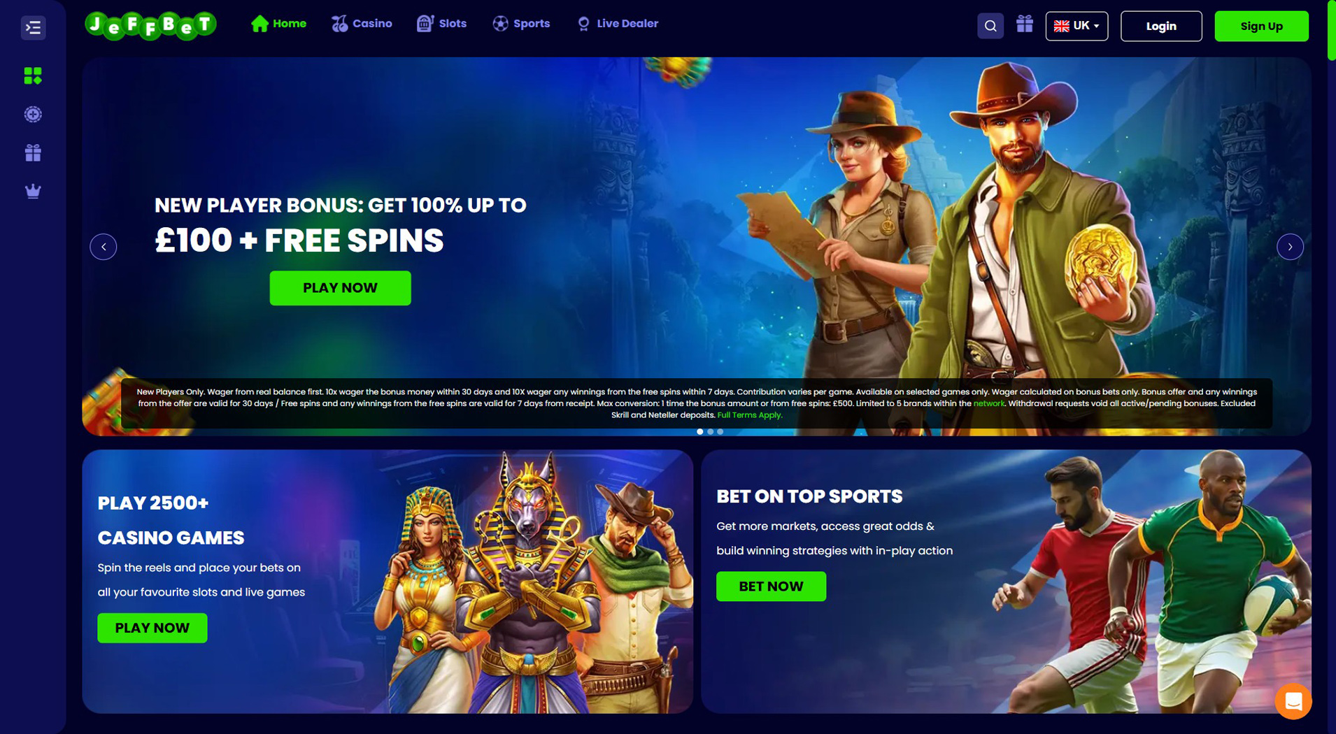 8. JeffBet Casino